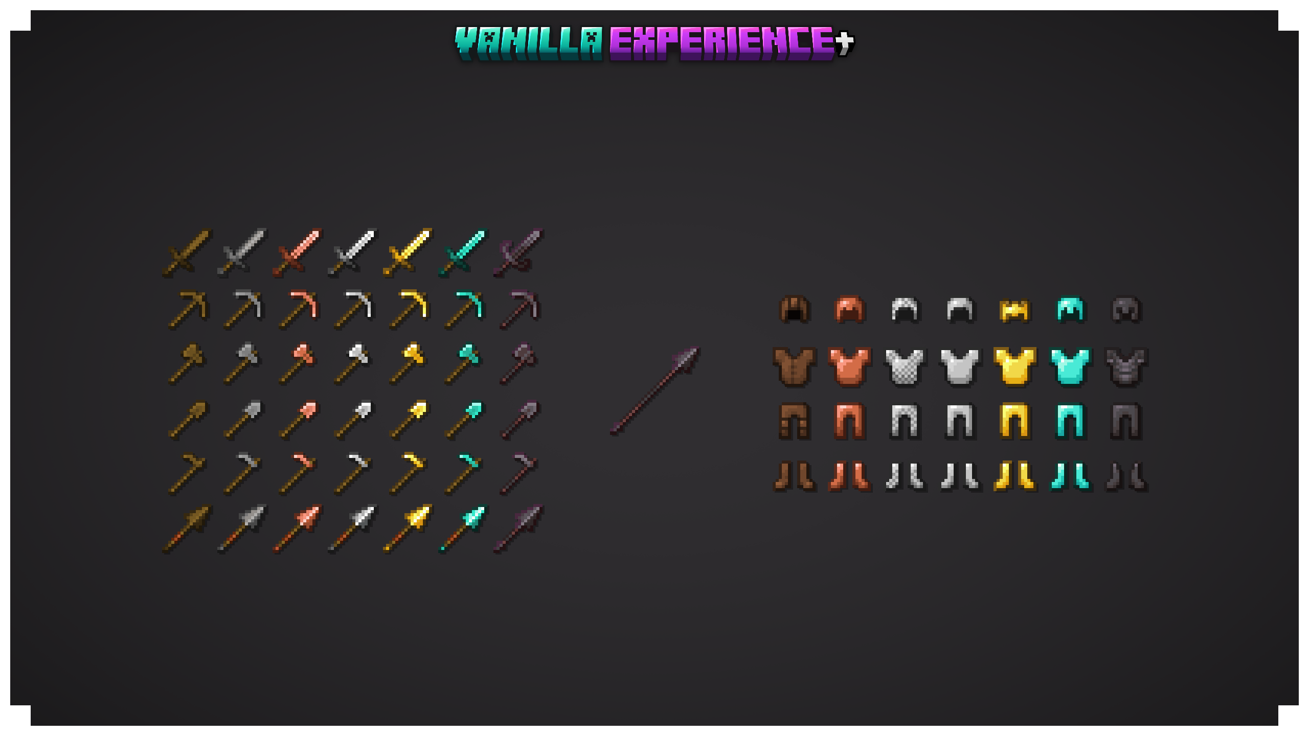 Vanilla Experience+ (Улучшенный ванильный стиль 16x) | 8-04-2026, 14:11 - Текстуры для Minecraft / Текстуры 16x / Стандартные  / Яркие