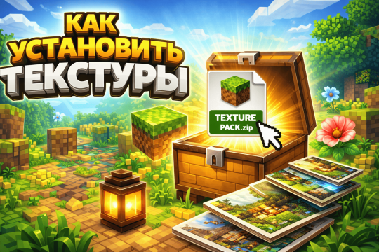 Как установить текстуры (ресурспак) на Майнкрафт — полный гайд для новичков