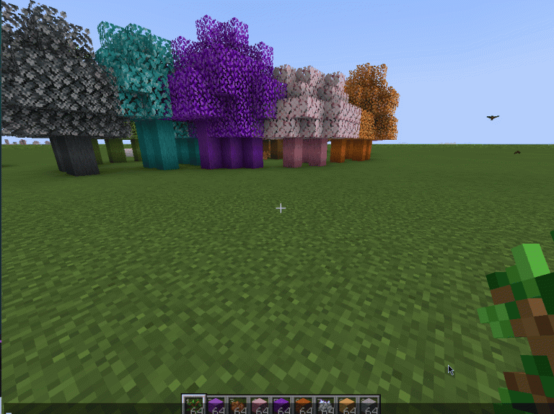dye and grow saplings