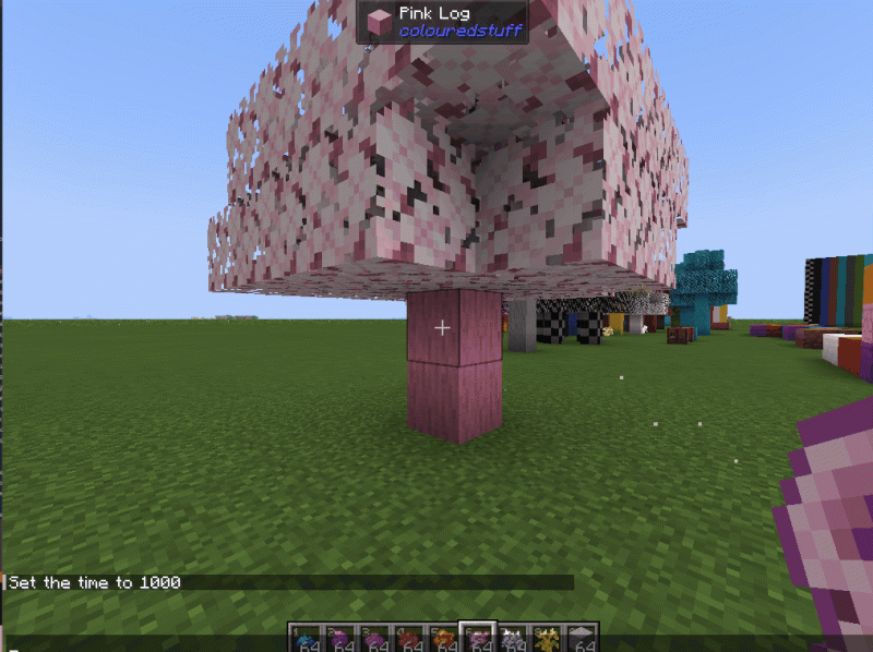 dye blocks in world
