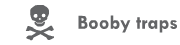 Items that generate explosions when picked up, shot out of dispensers, or when the chest containing the item is opened. When a booby trap is placed in an item frame, all pressure plates within 4 blocks will generate an explosion whenever they are stepped on.