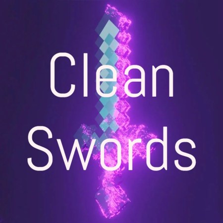 Clean Swords 26.1.2 (чистые текстуры, мечи 16x)