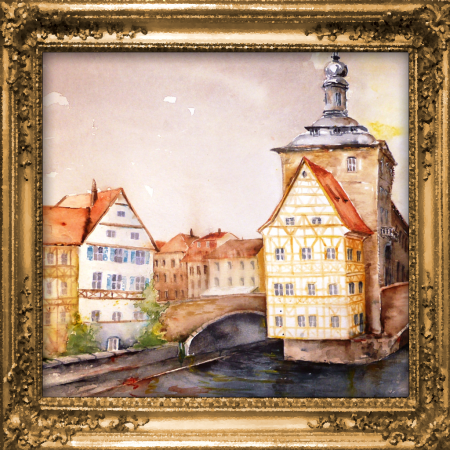 Мод Immersive Paintings 26.1.2/1.21.1 (кастомные картины, мультиплеер)