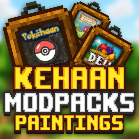 Kehaan Modpacks Paintings 26.1.1/1.21.11 (картины, модпаки, искусство 32x)