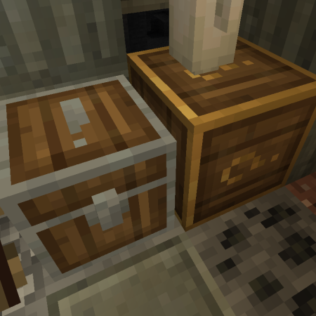 LootrChestRetexture for Create! 1.19.2/1.18.2 (ретекстура сундуков, стиль Create 16x)