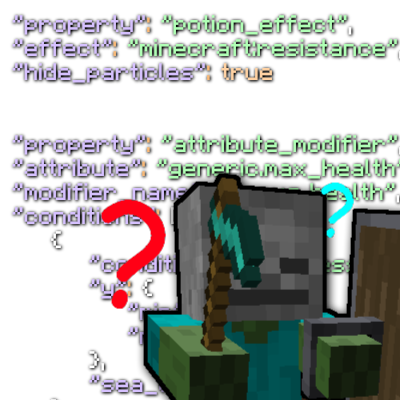Мод Mobs Properties Randomness 1.21.1/1.19.4 (рандомизация свойств мобов)