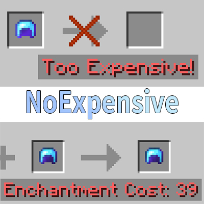 Плагин NoExpensive 26.1/1.21.11 (наковальня без ограничений)