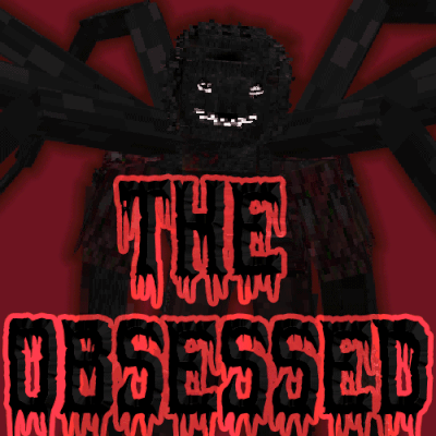 Мод The Obsessed - Advanced Psychological Horror, Mysterious Arachnid Stalker 1.21.1/1.19.4 (психологический хоррор, сталкер)