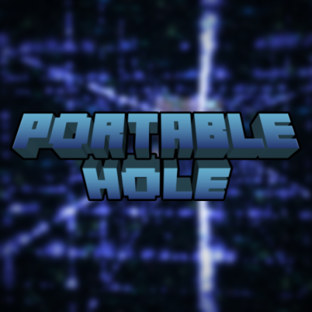Мод Portable Hole 26.1.2/1.21.11 (портативная дыра, временный проход)