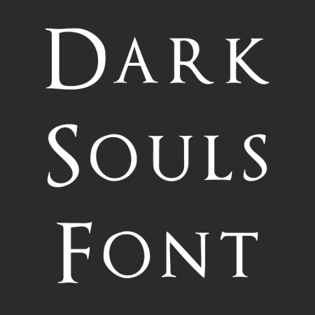 Souls RPG Font 26.1.2/1.21.5 (готический шрифт, RPG стиль 16x)