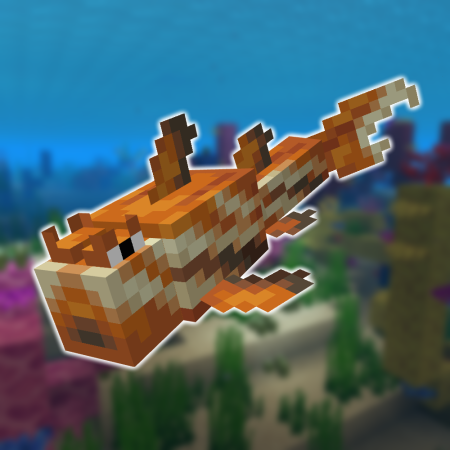 Мод Unusual Fish Mod 1.20.1/1.19.2 (рыбы, существа, еда, блоки)