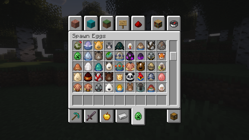 Мод Adorable Eggs - New Spawn Eggs and Plushies 26.1.2/1.21.8 (яйца существ плюшевые игрушки) | Вчера, 12:37 - Моды для Minecraft / Мобы / Индустриальные / Деревья и растения / 1.20.1 / 1.21 / 1.21.1 / 1.21.5 / 1.21.8 / 26.1 / 26.1.1 / 26.1.2