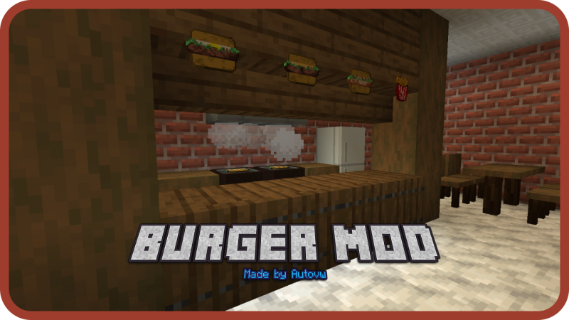 Мод Burger Mod 26.1.2/1.21.11 (еда, бургеры) | Сегодня, 18:32 - Моды для Minecraft / 1.7.10 / 1.8.9 / 1.10.2 / 1.11.2 / 1.12.2 / Индустриальные / RPG / Деревья и растения / 1.14.4 / 1.15.2 / 1.16.5 / 1.17.1 / 1.18.1 / 1.18.2 / 1.19 / 1.19.1 / 1.19.2 / 1.19.3 / 1.19.4 / 1.20 / 1.20.1 / 1.20.2 / 1.20.4 / 1.20.6 / 1.21 / 1.21.1 / 1.21.4 / 1.21.5 / 1.21.8 / 1.21.10 / 1.21.11 / 26.1.2