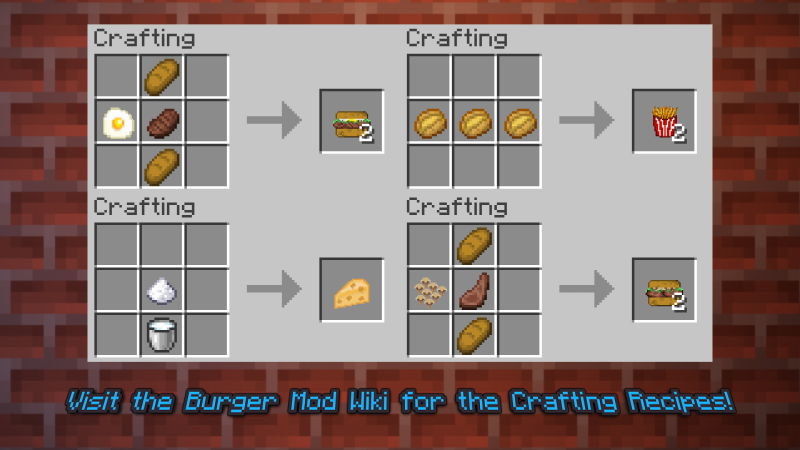 Мод Burger Mod 26.1.2/1.21.11 (еда, бургеры) | Сегодня, 18:32 - Моды для Minecraft / 1.7.10 / 1.8.9 / 1.10.2 / 1.11.2 / 1.12.2 / Индустриальные / RPG / Деревья и растения / 1.14.4 / 1.15.2 / 1.16.5 / 1.17.1 / 1.18.1 / 1.18.2 / 1.19 / 1.19.1 / 1.19.2 / 1.19.3 / 1.19.4 / 1.20 / 1.20.1 / 1.20.2 / 1.20.4 / 1.20.6 / 1.21 / 1.21.1 / 1.21.4 / 1.21.5 / 1.21.8 / 1.21.10 / 1.21.11 / 26.1.2