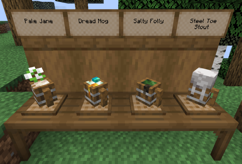 (Brewin' and Chewin') 3D Tankards 1.19.2 (3D модели, напитки, Brewin' 16x) | 25-05-2026, 13:19 - Текстуры для Minecraft / Текстуры 16x / Средневековые / 1.18.2 / 1.19.2