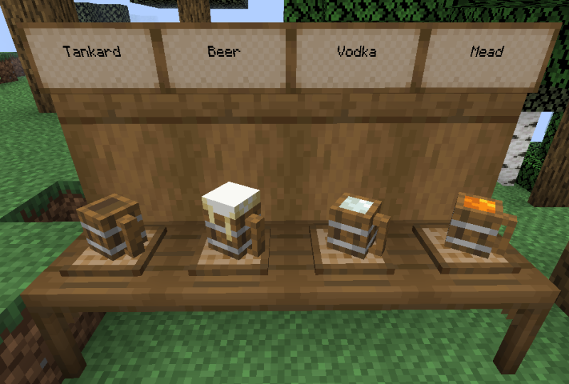 (Brewin' and Chewin') 3D Tankards 1.19.2 (3D модели, напитки, Brewin' 16x) | 25-05-2026, 13:19 - Текстуры для Minecraft / Текстуры 16x / Средневековые / 1.18.2 / 1.19.2