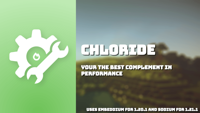 Мод Chloride (Previously Embeddium++/Sodium++) 1.21.5/1.19.2 (оптимизация, визуальные улучшения) | 10-05-2026, 23:52 - Моды для Minecraft / Инструменты / 1.18.2 / 1.19.2 / 1.20.1 / 1.20.4 / 1.21.1 / 1.21.5