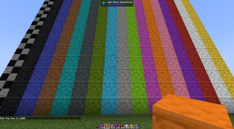 Мод Colourful trees stone and water (dyeable color) 1.21.1/1.20.1 (окрашивание блоков) | Сегодня, 14:01 - Моды для Minecraft / Декор / 1.20.1 / 1.21.1