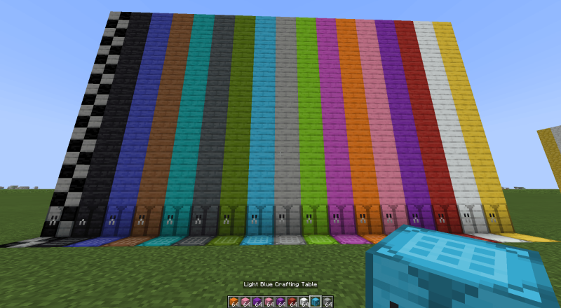 Мод Colourful trees stone and water (dyeable color) 1.21.1/1.20.1 (окрашивание блоков) | Сегодня, 14:01 - Моды для Minecraft / Декор / 1.20.1 / 1.21.1