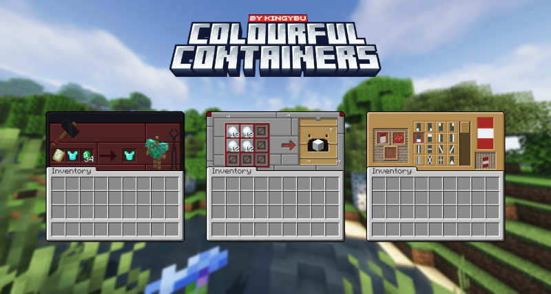 Colourful Containers GUI 1.21.11/1.20.4 (GUI, цветные, интерфейсы 16x) | Вчера, 14:53 - Текстуры для Minecraft / 1.12 / 1.11.2 / 1.10.2 / 1.12.1 / 1.12.2 / 1.13 / 1.13.1 / 1.13.2 / 1.14 / 1.14.2 / 1.14.3 / 1.14.4 / 1.15 / 1.15.1 / 1.15.2 / Текстуры 16x / Стандартные  / Яркие / 1.16 / 1.16.1 / 1.16.2 / 1.16.3 / 1.16.4 / 1.17 / 1.16.5 / 1.17.1 / 1.18 / 1.18.1 / 1.18.2 / 1.19 / 1.19.1 / 1.19.2 / 1.19.3 / 1.19.4 / 1.20.1 / 1.21.11 / 1.21.10 / 1.21.8 / 1.21.5 / 1.21.4 / 1.21.1 / 1.20.6 / 1.20.5 / 1.20.4 / 1.20.3 / 1.20.2