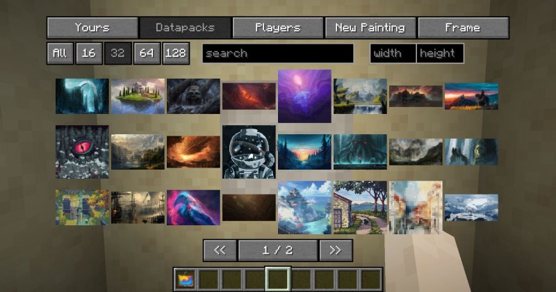 Мод Immersive Paintings 26.1.2/1.21.1 (кастомные картины, мультиплеер) | Сегодня, 13:03 - Моды для Minecraft / Декор / 1.16.5 / 1.18.2 / 1.19 / 1.19.1 / 1.19.2 / 1.19.3 / 1.19.4 / 1.20 / 1.20.1 / 1.21.1 / 26.1.2