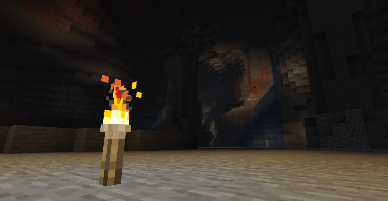 Just Fancy Torches (реалистичные текстуры, анимированные факелы 16x) | 4-05-2026, 16:17 - Текстуры для Minecraft / Текстуры 16x / Стандартные 