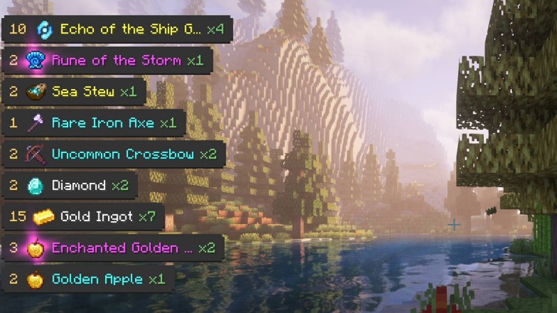 Мод Loot Journal: Pickup Notifier 1.21.11/1.19.4 (уведомления о добыче, анимация) | 10-05-2026, 22:25 - Моды для Minecraft / Декор / RPG / Инструменты / 1.18 / 1.18.1 / 1.18.2 / 1.19.2 / 1.19.3 / 1.19.4 / 1.20 / 1.20.1 / 1.20.2 / 1.20.4 / 1.20.6 / 1.21 / 1.21.1 / 1.21.11