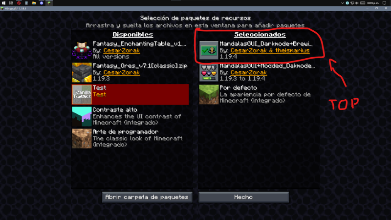 Mandala's GUI - Add-Ons (Графический стиль, интерфейс 16x) | 14-05-2026, 15:07 - Текстуры для Minecraft / Текстуры 16x / Средневековые / Стандартные  / Хоррор