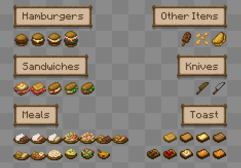 Мод More Delight 1.21.1/1.19.2 (кулинария, расширение, Farmer's Delight) | Сегодня, 13:23 - Моды для Minecraft / Индустриальные / Еда / Деревья и растения / 1.19 / 1.19.1 / 1.19.2 / 1.20 / 1.20.1 / 1.21 / 1.21.1