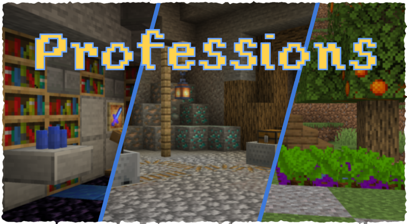 Мод Professions 26.1.2/1.21.1 (RPG-прогрессия профессий) | 7-05-2026, 16:33 - Моды для Minecraft / RPG / Инструменты / 1.18.2 / 1.19 / 1.19.2 / 1.21.1 / 26.1 / 26.1.1 / 26.1.2