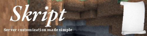 Плагин Skript 1.6.4/1.5.2 (Позволяет администраторам серверов легко) | 21-05-2026, 13:42 - Плагины для сервера / 1.6.4 / 1.5.2