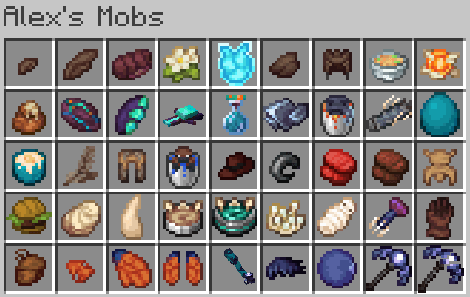 Sweety's Items (Alex's Mobs) 1.21.1/1.19.4 (текстуры предметов, ремастер 16x) | Сегодня, 14:08 - Текстуры для Minecraft / Текстуры 16x / Стандартные  / Для слабых ПК / 1.16 / 1.16.4 / 1.17 / 1.16.5 / 1.17.1 / 1.18 / 1.18.1 / 1.18.2 / 1.19 / 1.19.3 / 1.19.4 / 1.20.1 / 1.21.1