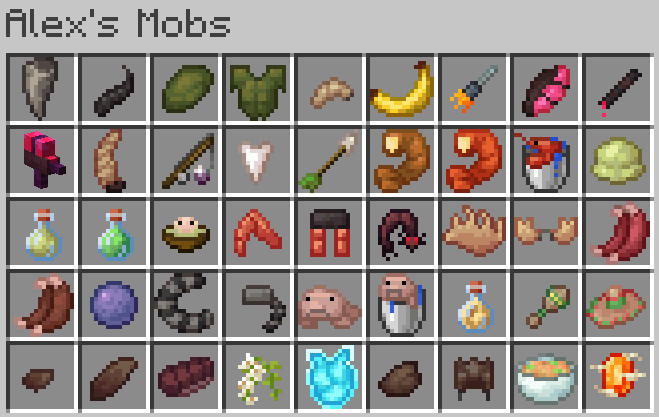 Sweety's Items (Alex's Mobs) 1.21.1/1.19.4 (текстуры предметов, ремастер 16x) | Сегодня, 14:08 - Текстуры для Minecraft / Текстуры 16x / Стандартные  / Для слабых ПК / 1.16 / 1.16.4 / 1.17 / 1.16.5 / 1.17.1 / 1.18 / 1.18.1 / 1.18.2 / 1.19 / 1.19.3 / 1.19.4 / 1.20.1 / 1.21.1
