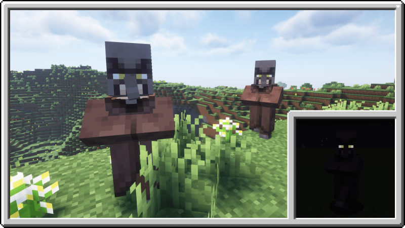 Tax' Creepy Villager 1.20.1/1.19.2 (жуткие текстуры, жители 16x) | 8-05-2026, 16:17 - Текстуры для Minecraft / Текстуры 16x / Стандартные  / Хоррор / 1.19.1 / 1.19.2 / 1.20.1