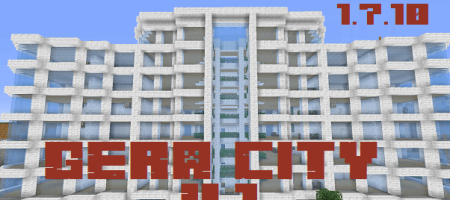 Gera City 1.7.10 (реалистичный город с модами)