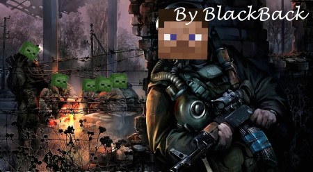 Сборка Big ZOMBIE Pack на зомби апокалипсис, оружие, машины 1.12.2