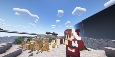 Сборка Building a Sniper Battles 1.20.1 (построй мини-игру снайперы)