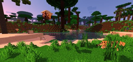 Сборка Creative Wildlife 1.16.5 (выживание в мире дикой природы с механизмами)
