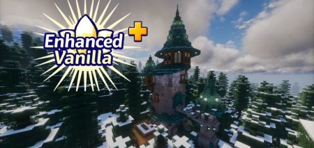 Сборка Enhanced Vanilla+ 1.21.4 (ваниль, но интересней)