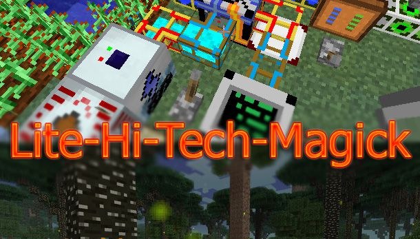 Сборка Lite-Hi-Tech-Magick 1.7.10 (лайт сборка с технологиями и магией)