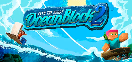 Сборка OceanBlock 2 1.21.1 (перевод всех квестов)