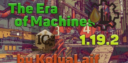 Сборка The Era of Machines 1.19.2 (индустриальная, декор, космос, строительство)