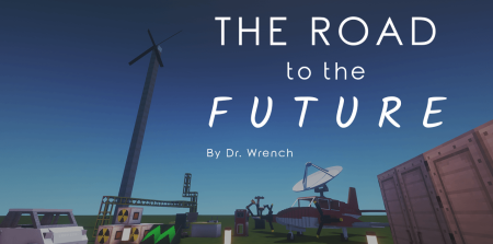 Сборка The Road to the Future 1.12.2 (футуристическая технологическая сборка)