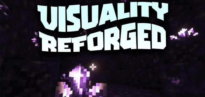 Мод Visuality: Reforged 1.21.8/1.19.4 (частицы, визуальные улучшения)