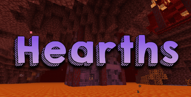 Мод Hearths 1.21.10/1.19.4 (Новые структуры и генерация)