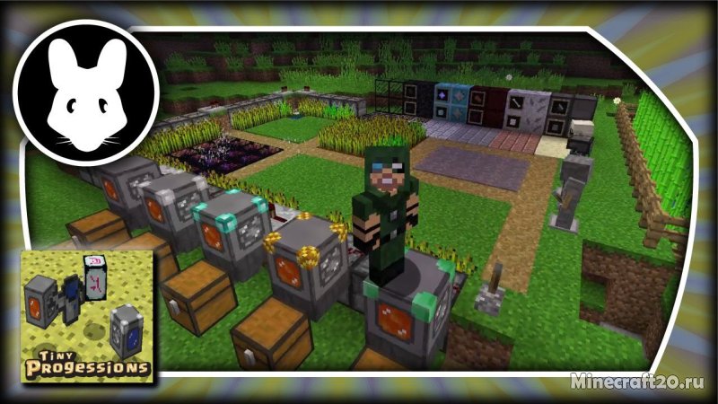 Мод Tiny Progressions 1.15.2 (Улучши жизнь в Майнкрафт)