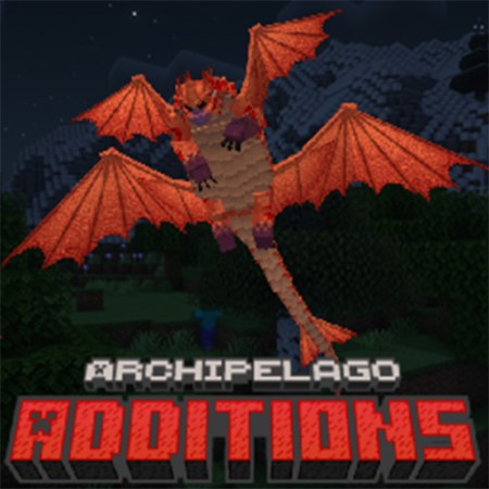 Мод Archipelago Additions - How to Train your Dragon [HTTYD] 1.18.2 (драконы, HTTYD, дополнение)