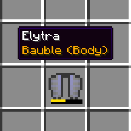 Мод Baubley Elytra 1.12.2 (Baubles, Elytra, совместимость)