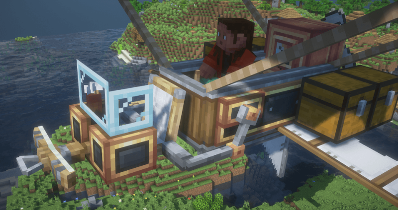 Create Immersive Aircraft : Warship (Create стиль, корабль 16x) | 9-06-2026, 14:21 - Текстуры для Minecraft / Текстуры 16x