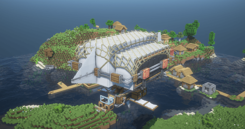 Create Immersive Aircraft : Warship (Create стиль, корабль 16x) | 9-06-2026, 14:21 - Текстуры для Minecraft / Текстуры 16x